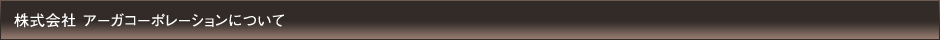 株式会社アーガコーポレーションについて